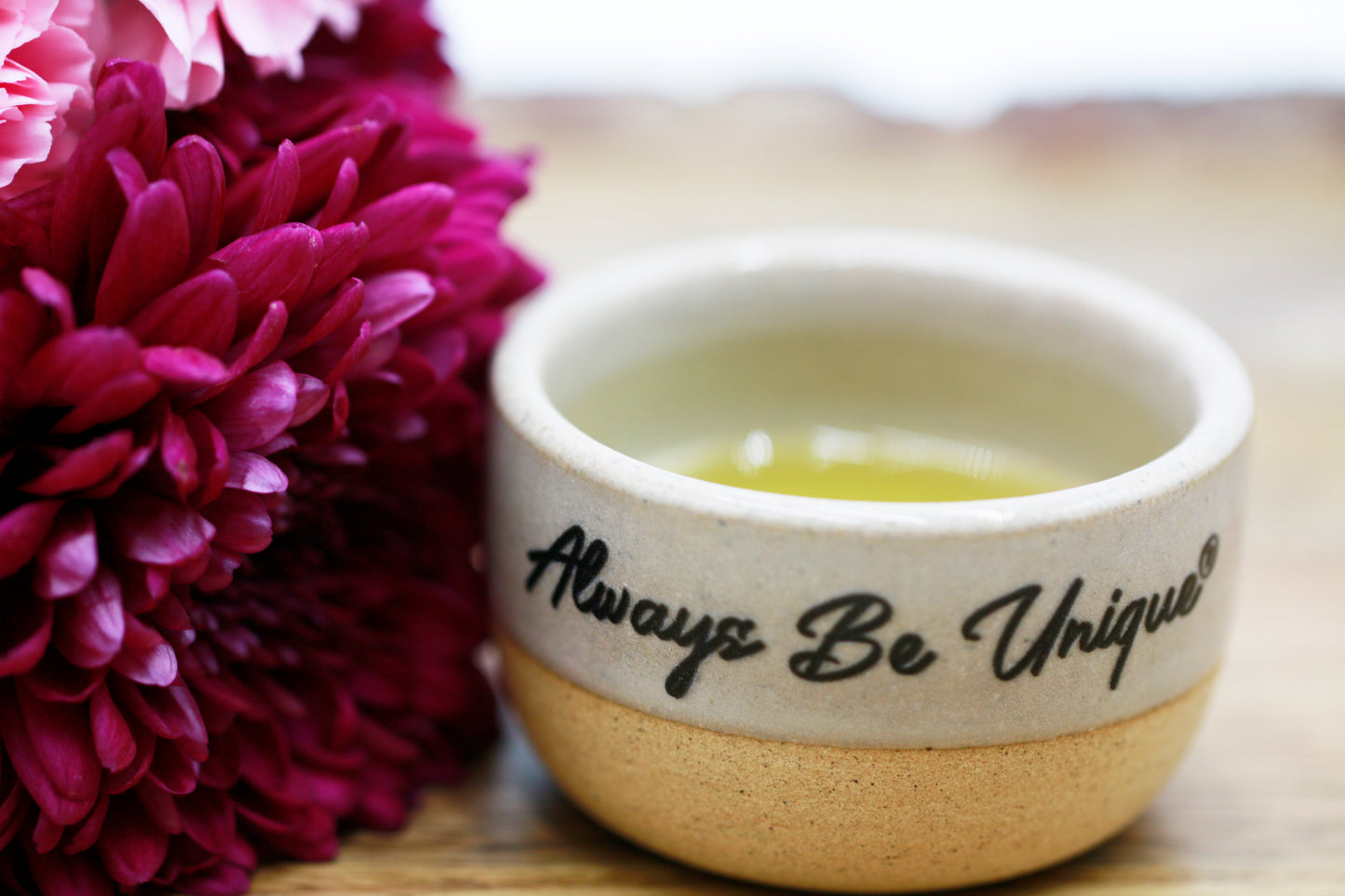 Unique gift idea that gives back to individuals with autism and developmental disabilities. This handmade stoneware ramekin bowl is perfect for dips, jellies, nuts, olives and sauces - small ceramic dish reminding everyone to Always Be Unique.