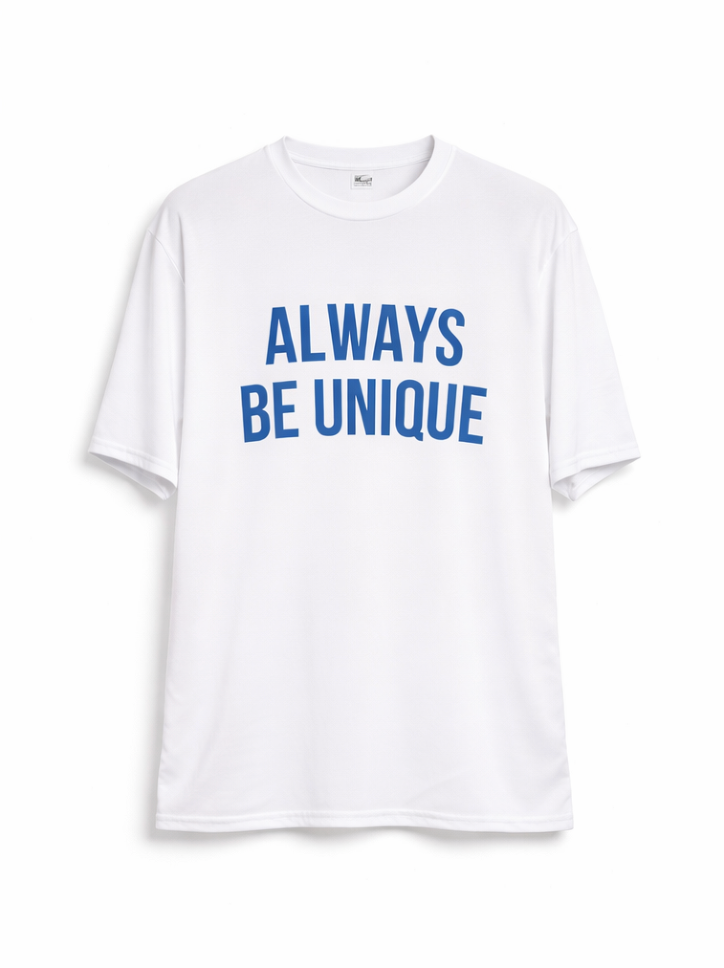 Always Be Unique® Dri-Fit Shirt | Inspirational Graphic Tee | Comfortable Activewear Supporting Inclusive Employment