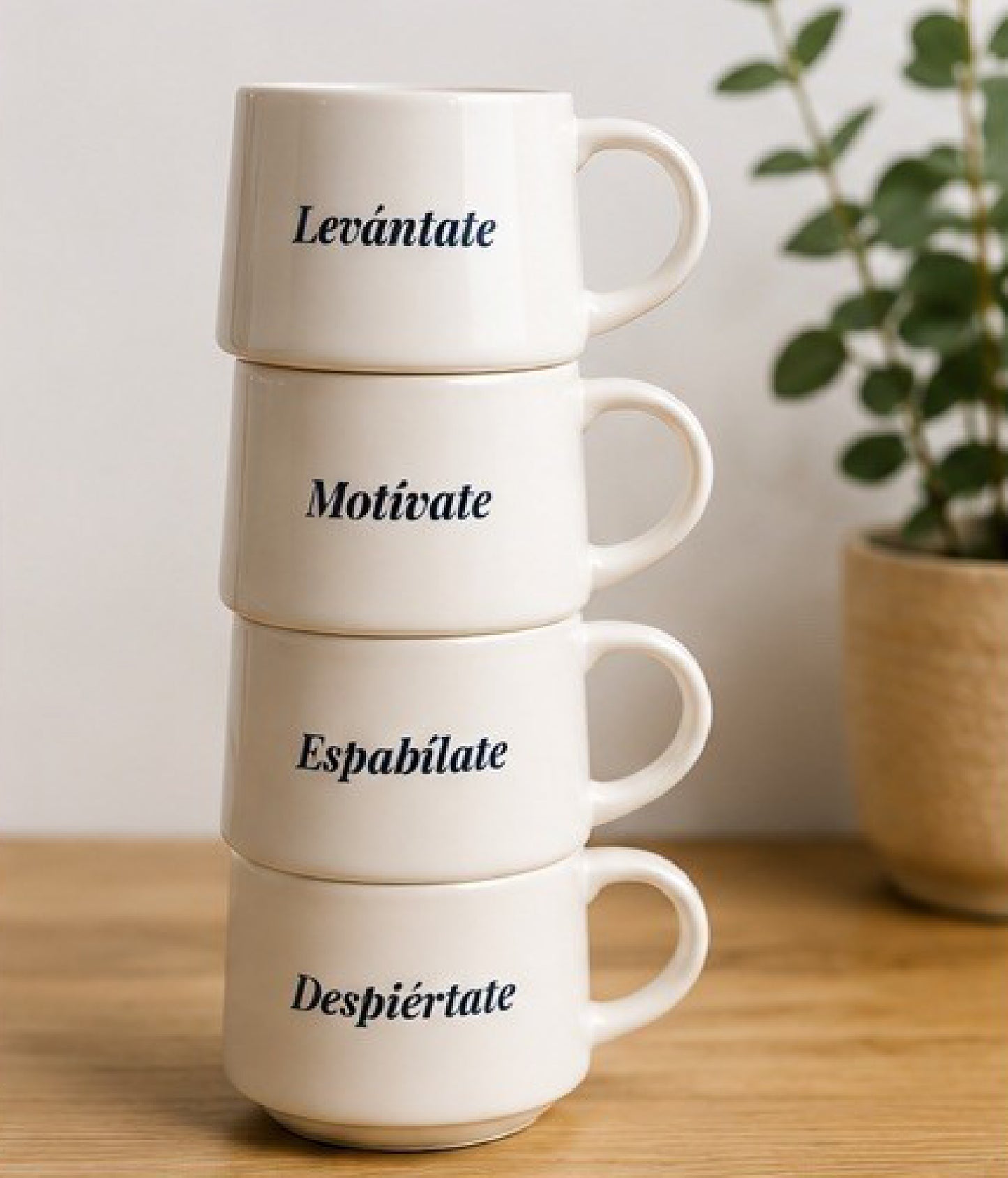 Motivational Espresso Cups  | Set of 4