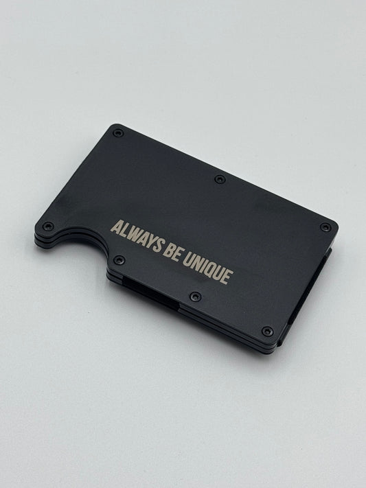 Always Be Unique® Metal Wallet
