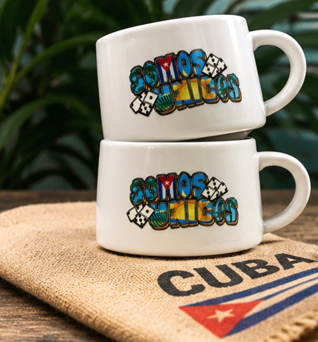 Somos Únicos Cuban Espresso Cup Set  | Set of 2