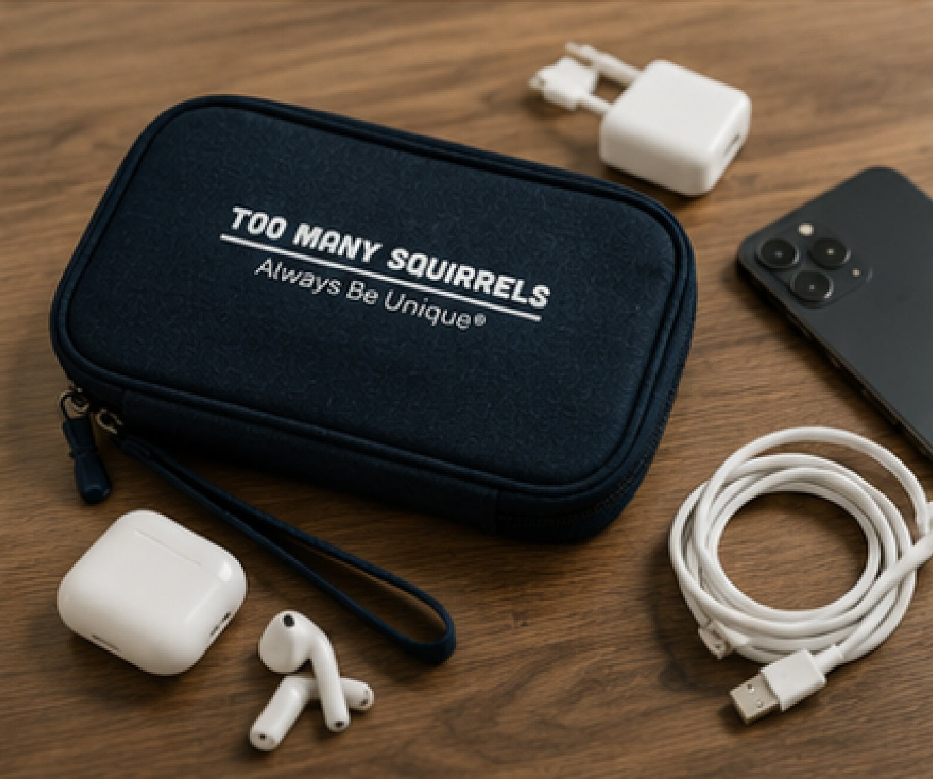 Always Be Unique® Pouch Organizer | Everyday Storage Bag | Functional Gift Supporting Inclusive Employment