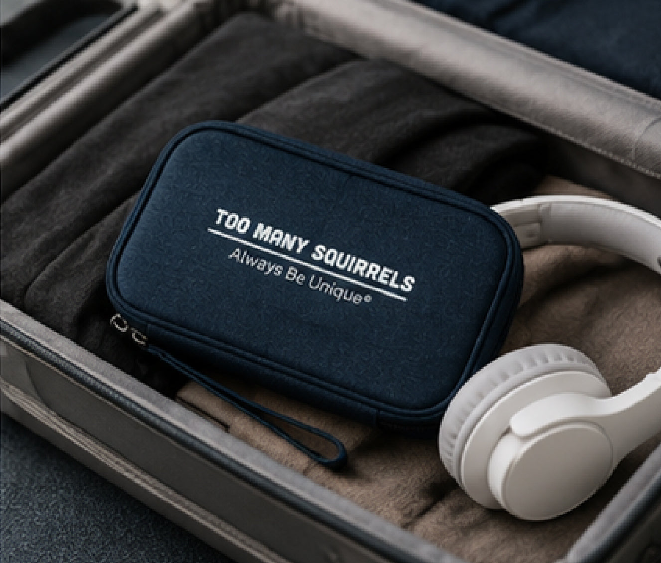 Always Be Unique® Pouch Organizer | Everyday Storage Bag | Functional Gift Supporting Inclusive Employment