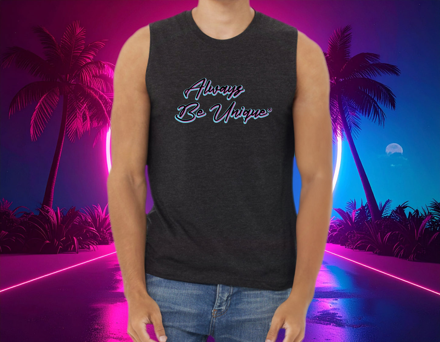 Always Be Unique® Muscle Tank