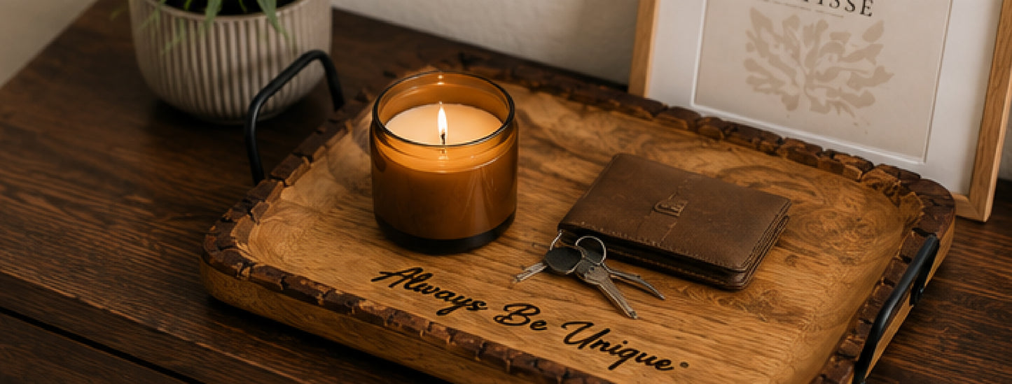 Wood Serving Tray | Meaningful Gift That Gives Back | Supports Autism & Inclusive Employment