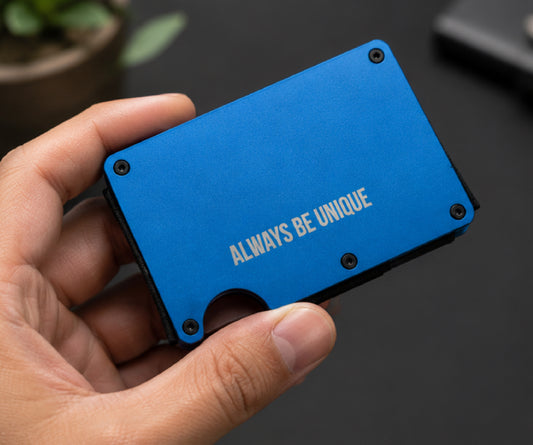 Always Be Unique® Metal Wallet