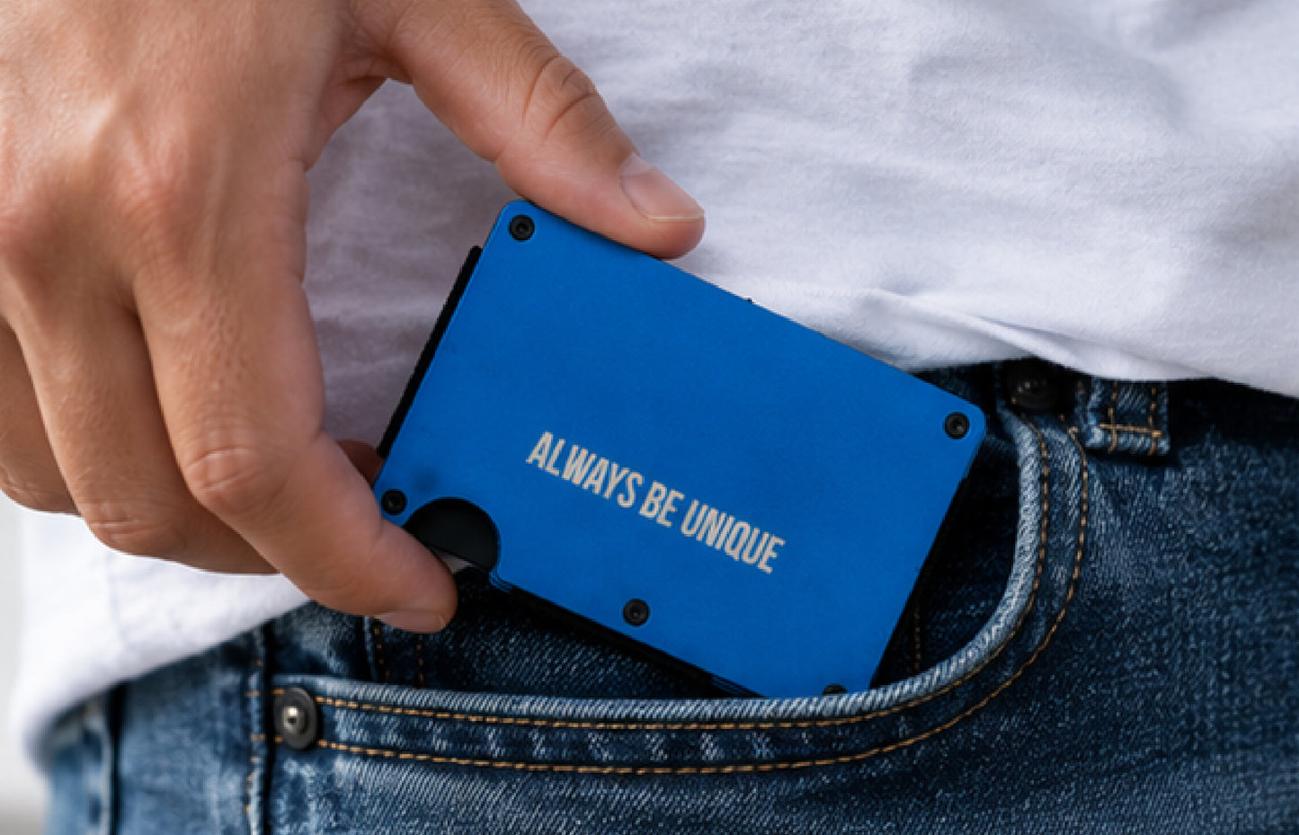 Always Be Unique® Metal Wallet