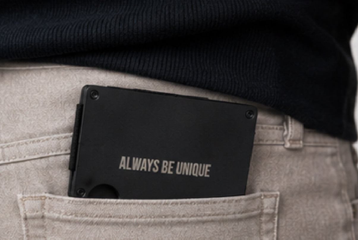 Always Be Unique® Metal Wallet